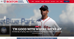 Desktop Screenshot of bostonsportsjournal.com